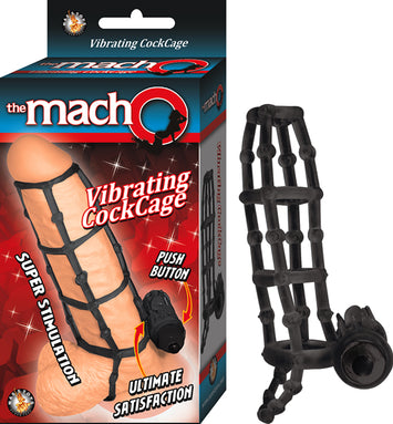 Macho Vibrating Cockcage Black Default Title