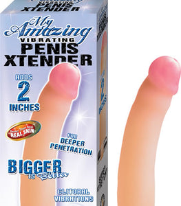 My Amazing Vibrating Penis Xtender Flesh Default Title