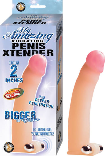 My Amazing Vibrating Penis Xtender Flesh Default Title