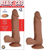 Real Cocks Dual Layered #2- 7 "