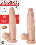 Real Cocks Dual Layered #9 Thick 9 "