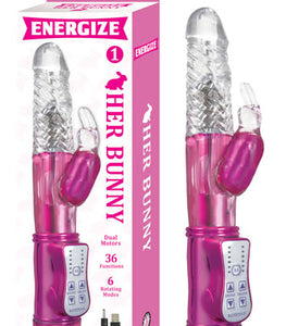 Energize Her Bunny 1 Rabbit Vibrator Purple