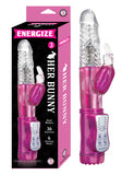 Energize Her Bunny 3 Rabbit Vibrator Pink