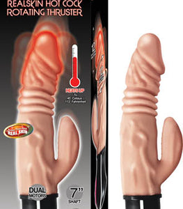 Natural Realskin Hot Cock Rotating Thruster