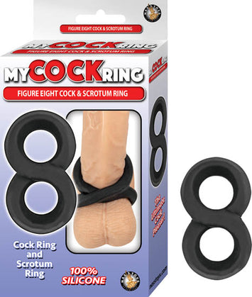 My Cockring Figure Eight Cock & Scrotum Ring Default Title