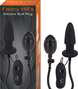 Fanny Hill's Silicone Butt Plug Black