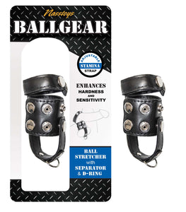 Ballgear Ball Stretcher With Separator & D-ring Black