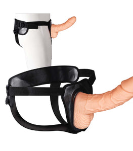 Erection Assistant Hollow Strap-on White