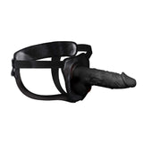 Erection Assistant Hollow Strap-on 9.5 Black "