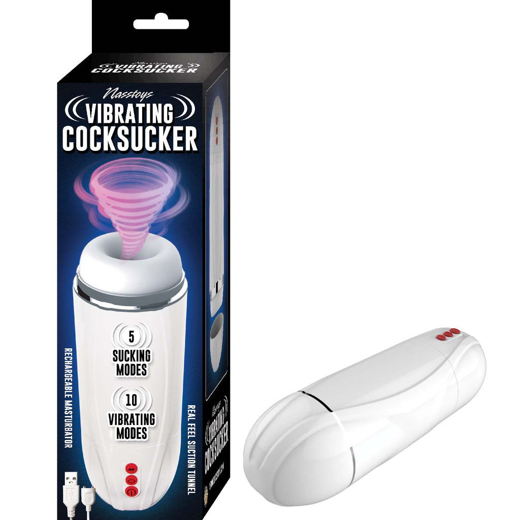 Vibrating Cocksucker White Default Title