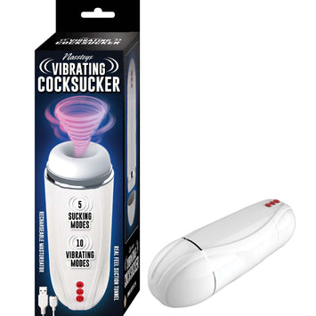 Vibrating Cocksucker White Default Title