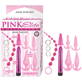 Pink Elite Collection Anal Play Kit - Pink Default Title
