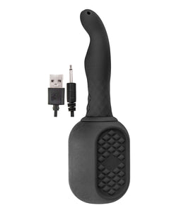 Vibrating Douche Black