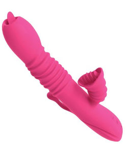 Passion Dual Massager Heat Up Pink