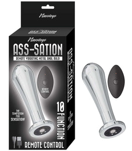 Ass-sation Remote Vibrating Metal Anal Bulb