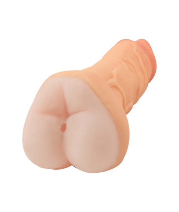 Realcocks Self Lubricating 9in 3 In 1 Masturbator White Default Title