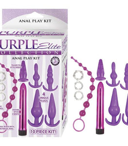 Purple Elite Collection Anal Play Kit Purple Default Title