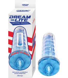 Dream-lite Crystal Vagina Masturbator Blue Default Title