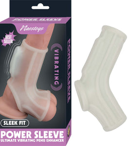 Vibrating Power Sleeve Sleek Fit White Default Title