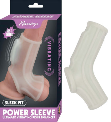 Vibrating Power Sleeve Sleek Fit White Default Title