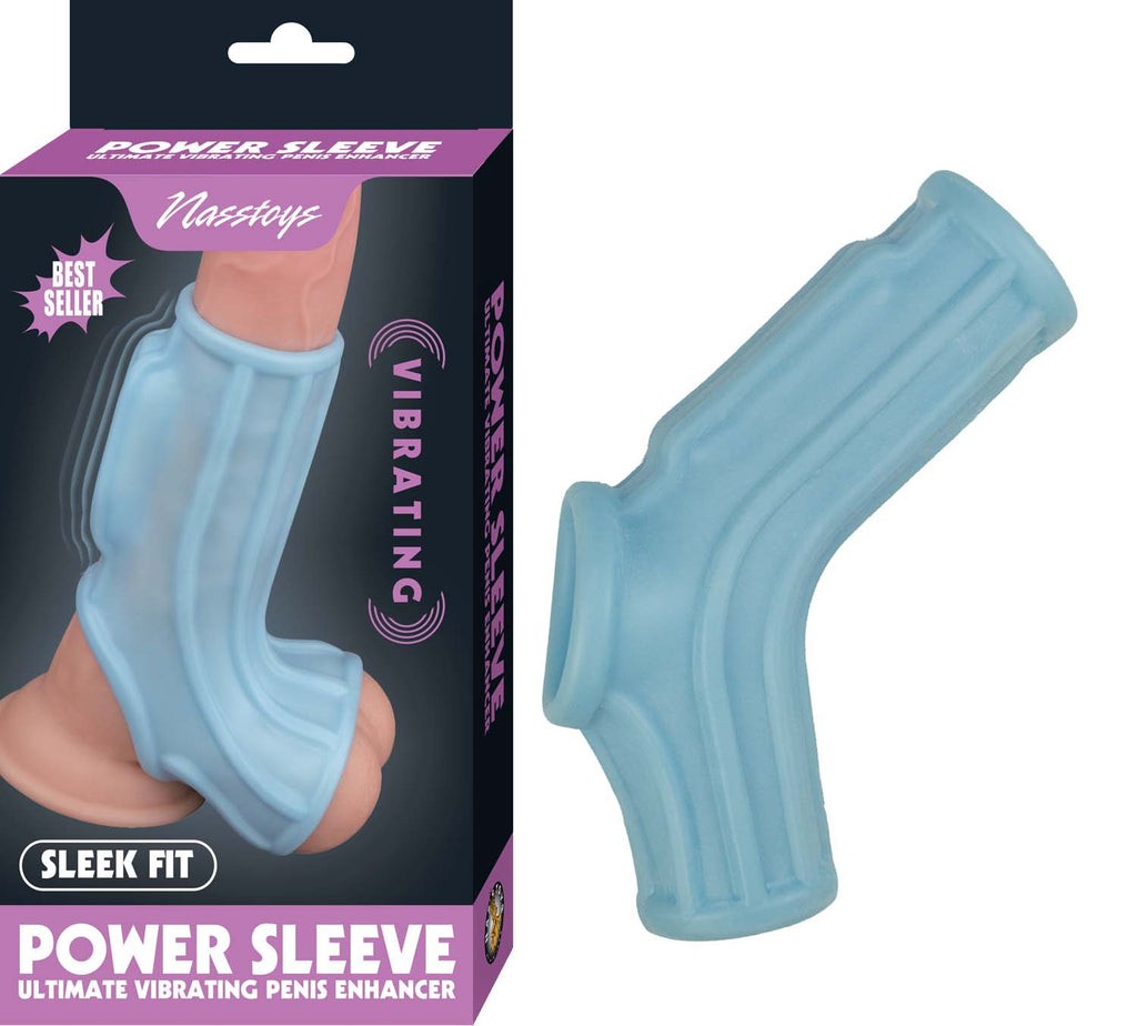 Vibrating Power Sleeve Sleek Fit - Blue Default Title