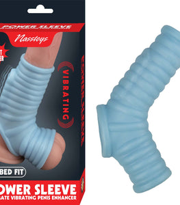Vibrating Power Sleeve Ribbed Fit - Blue Default Title