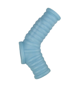 Vibrating Power Sleeve Ribbed Fit - Blue Default Title