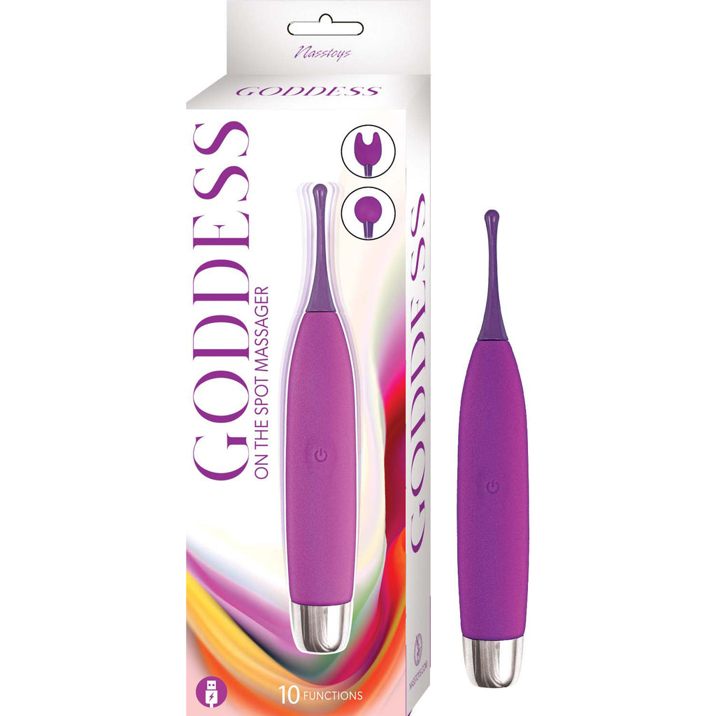 Goddess On The Spot Massager Purple Default Title
