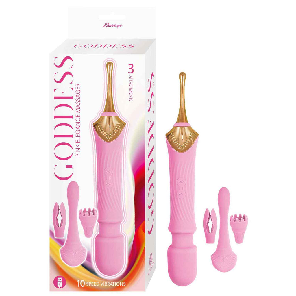 Goddess Pink Elegance Massager Pink Default Title