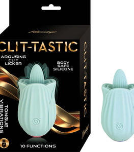 Clit-tastic Arousing Clit Licker Aqua