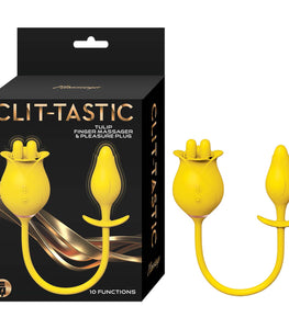 Clit-tastic Tulip Finger Massager & Plug