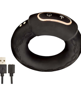 Cockpower Heat Up Cock Ring Black