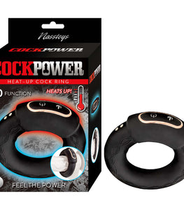 Cockpower Heat Up Cock Ring Black