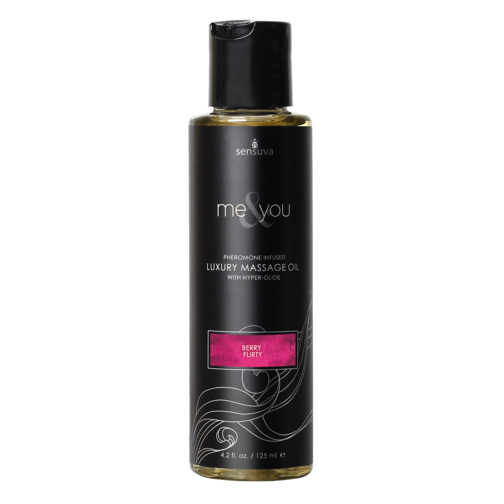 Me & You Massage Oil Berry Flirt 4.2 Oz Default Title