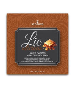 Lic O Licious Oral Delight Cream Salted Caramel 6ml