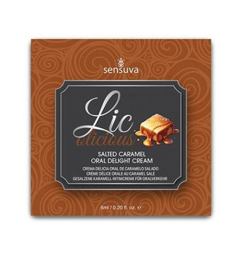 Lic O Licious Oral Delight Cream Salted Caramel 6ml Default Title