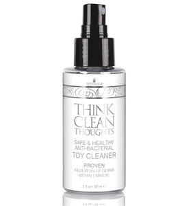 Think Clean Thoughts Toy Cleaner 2 Fl Oz Default Title