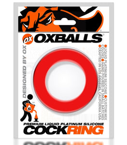 Pig-ring Comfort Cockring Red Oxballs Default Title