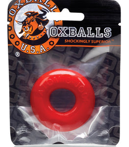 Do-nut 2 Cockring Oxball Tpr Red