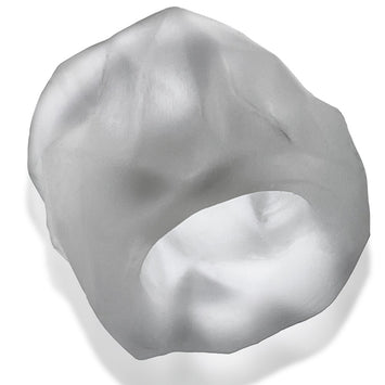 Hunkyjunk Fractal Ball Stretcher Ice Clear Ice