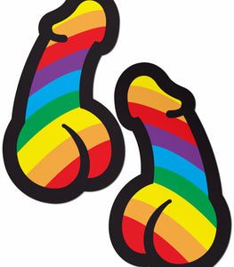 Pastease Rainbow Pride Dick Pasties