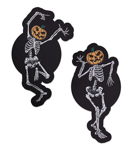 Pastease Dancing Skeletons W/ Pumpkin Heads Default Title