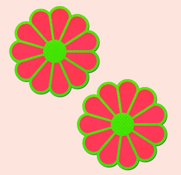 Pastease Glow In The Dark Pink & Green Flowers Default Title