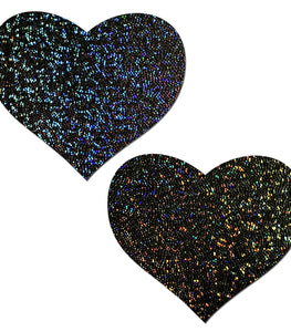 Pastease Glitter Heart Black