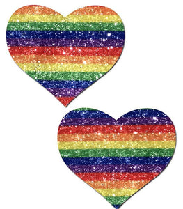 Pastease Glitter Rainbow Heart