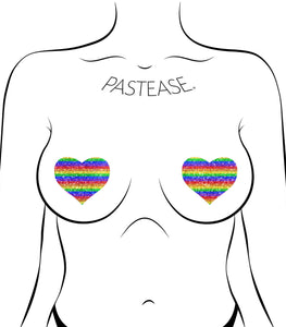 Pastease Glitter Rainbow Heart