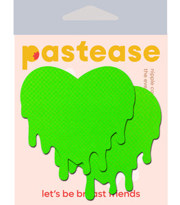 Pastease Neon Green Melty Hearts