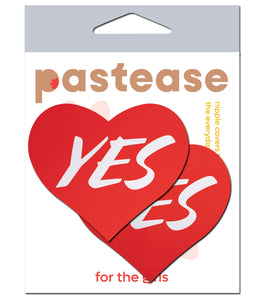 Pastease Love Yes Red Heart Pasties