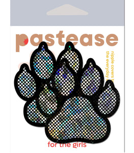 Pastease Paw Print Silver Shattered Disco Ball