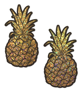 Pastease Glitter Pineapples Gold